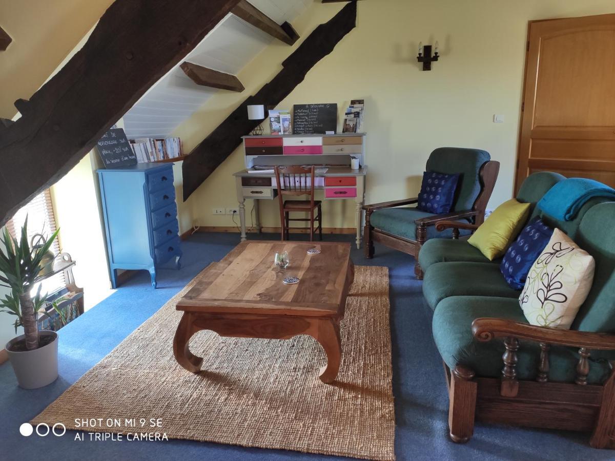 Gite Le Grenier Aux Portes De Broceliande Apartamento Réminiac Exterior foto
